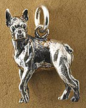 Sterling Silver Boxer Charms