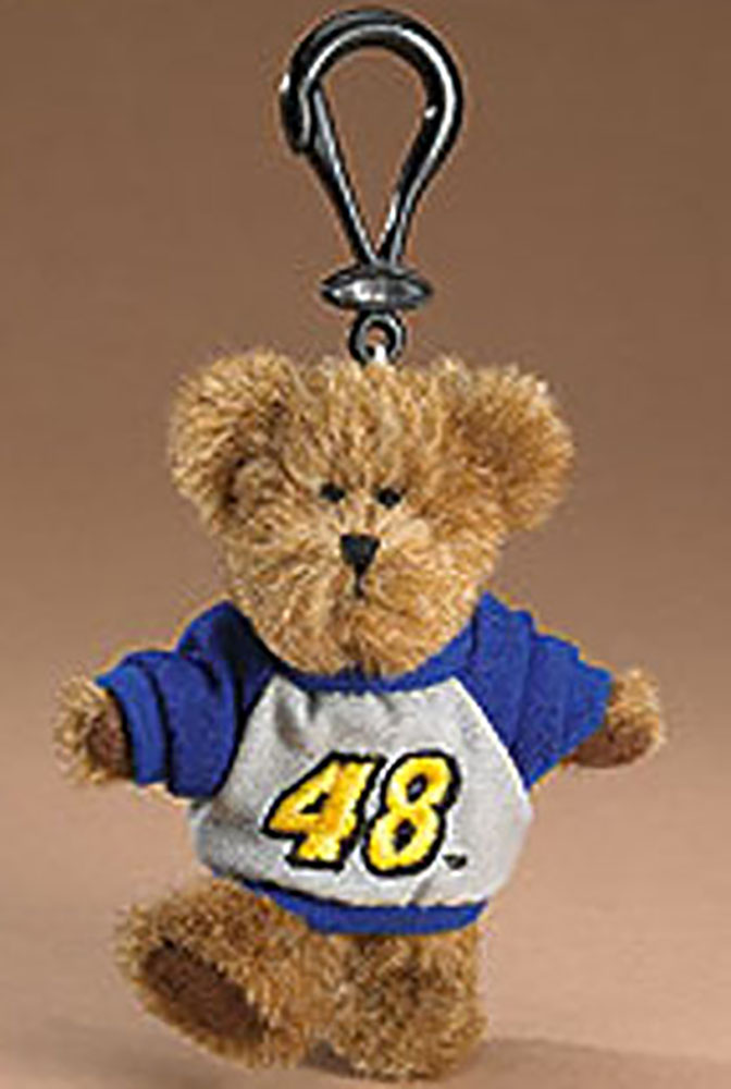 The tiniest members of the Boyds Racing Family yet! Give your favorite driver the keys to your car with these teddy bear Clip On Keychains.