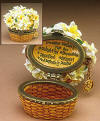 Boyds Beary Blossom Birthday Month December Narcissus - (introduced Spring 2005 and has been retired)   2 1/2 inches