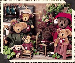 Click here to go to our selection of Boyds Collectible Plush Collections