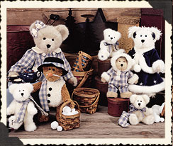 Click here to go to our selection of Boyds Winterfest Group of Teddy Bears