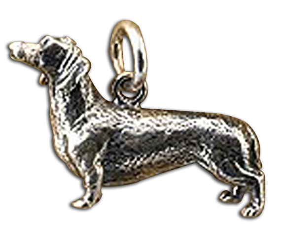 Dachshund Jewerly Sterling Silver Charms