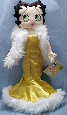 betty boop plush doll