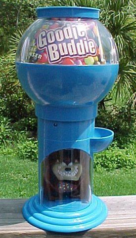 Candy Dispensers that are guarded by Taz and Tweety. These Goodie Buddies will add fun to your kitchen decor or your office desk.
