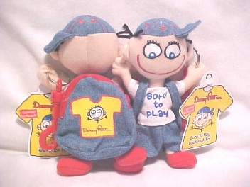 Danny First Plush Doll with Backpack Key Clip
- made by Applause