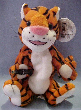 Coca Cola plush tigers are cuddly soft stuffed animals. He wears a tag which describes information about Coca Cola in the country the tiger came from.