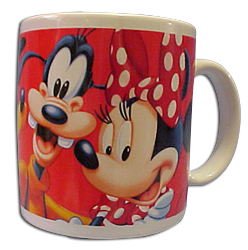 Mickey and his Friends are ready to help start the day as these Ceramic Mugs!  Fill these mugs with Coffee, Tea or Milk?