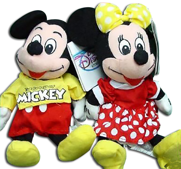 The always adorable Mickey Mouse and Minnie Mouse are all dressed up as these Disney Store Plush sets. Find them dressed for the Chinese New Year and for the movie Spirit of Mickey.