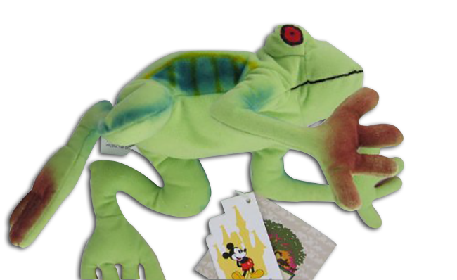 Original Disney's Animal Kingdom Plush Frog