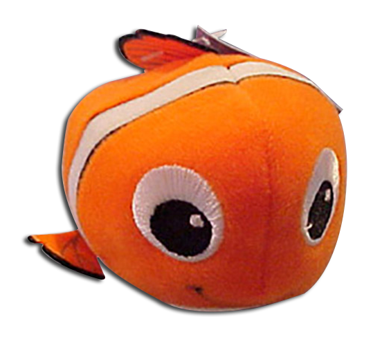 Disney's Finding Nemo Nemo the Clownfish Plush Pull Back Toy 