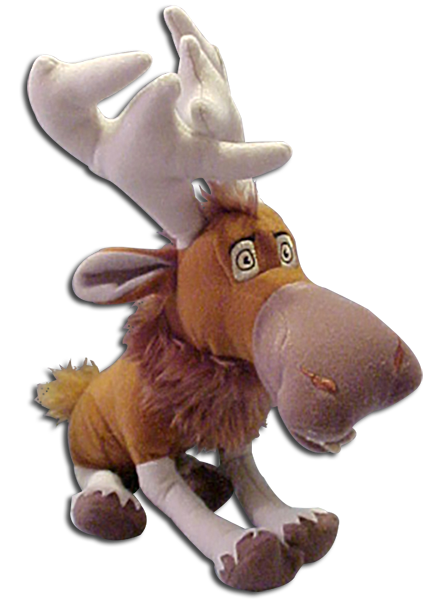 Disney's Brother Bear Tuke Moose Plush
- embroidered facial features
- made from a feltlike plush material