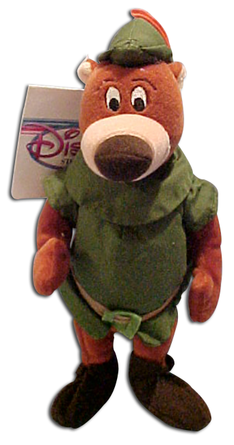 Disney Store Plush Robin Hood's Little John the Bear