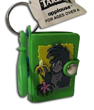 Disney's Tarzan Terk the Gorilla Notebook Key Chain