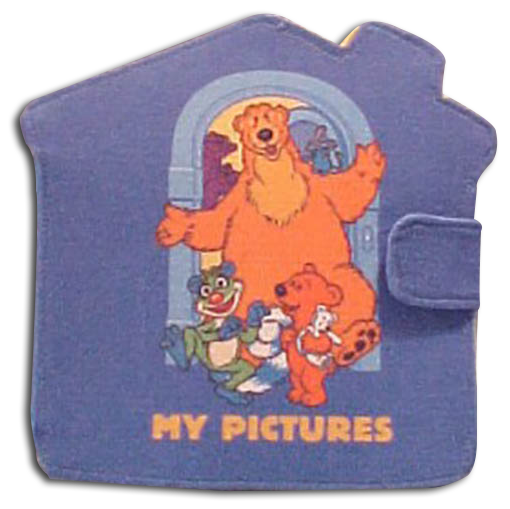 Bear in the Big Blue House Photo Album 
- Each of the six pages will hold two of your favorite 3 1/2" x 5" photos which you can personalize with decorative and colorful removable stickers included with the album