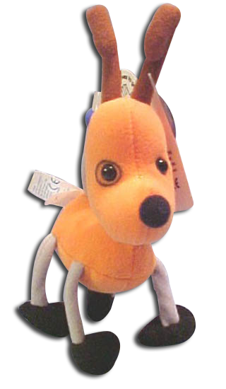 Rolie Polie Olie's Spot Dog Bendable Plush Figurine