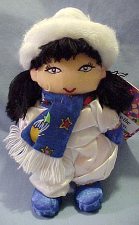 Save the Children Plush Doll Sila from Alaska
- her name means "God Of The Air"
- introduced by Cavanaugh in 1999 and then retired