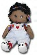 Save the Children Plush Doll Juji from Africa
- her name means "Heap of Love"
- introduced by Cavanaugh in 1999 and then retired
