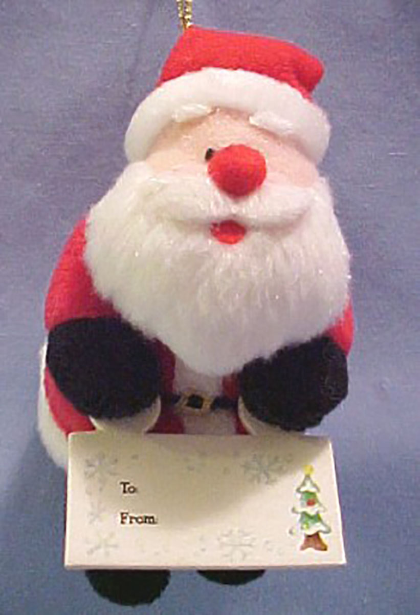Adorable Santa Ornaments will really bring out the Holiday Spirit!