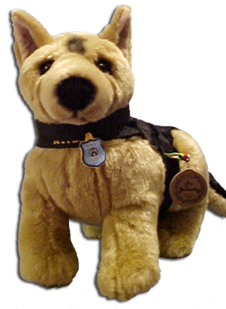 Stuffed full of fluff and just adorable these German Shepherd stuffed animals are cuddly soft.