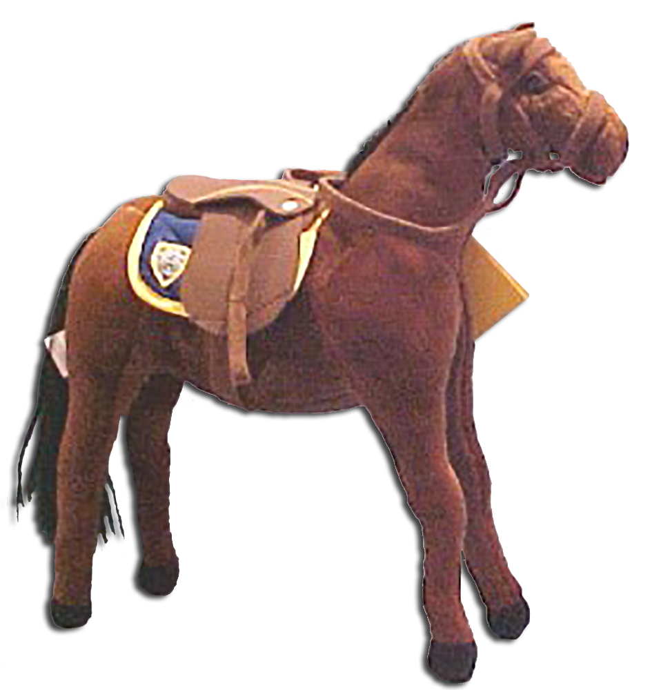 Police Horse Plush Toys