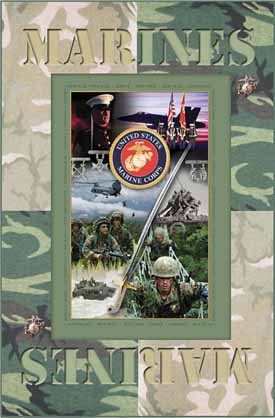 Marine Blanket with full color images.
