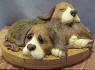 Lou Rankin Sweet Dreams Hound Dogs figurine