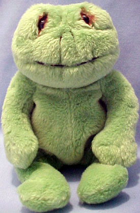 Frog Lou Rankin Bean Bag Plush