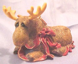 Lou Rankin Christmas Moose