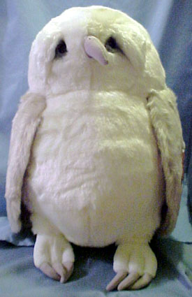 Wordsworth Owl is a large cuddly soft plush stuffed animal.