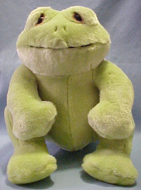 Herbert the Frog is adorable and part of the Lou Rankin Little Friends Collection. Just the right size plush stuffed animals.