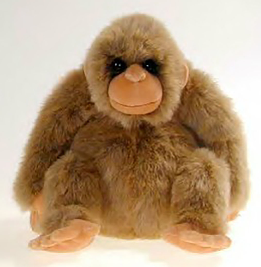 Rankin's monkeys are realistic and cuddly soft choose from apes, gorillas and monkeys is soft plush stuffed animals