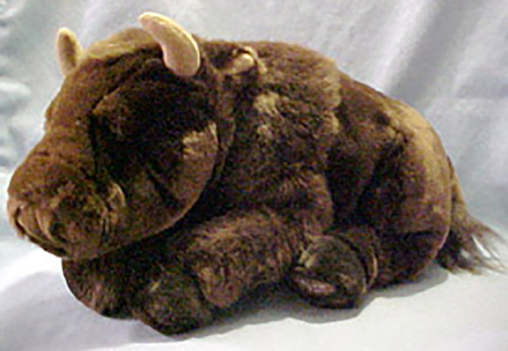 Lou Rankin's Buffalo, Panda and Camels are adorable soft plush stuffed animals.