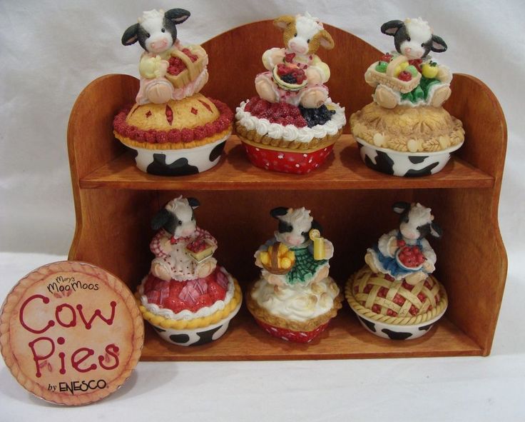 Mary's Moo Moos Cow Pies Display
- does not include figurines