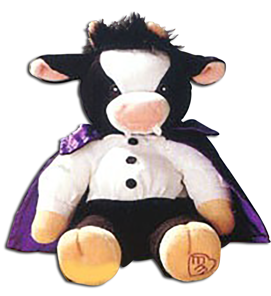 Mary Moo Moos cows are sure to please as these Halloween decorations. Find haunted house cow figurines and plush from Mary Moo Moos Collection.