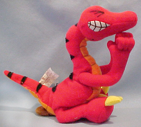 Boris the Mucasorous and Velocicrapper are Comical Plush Dinosaurs with a sense of humor!
