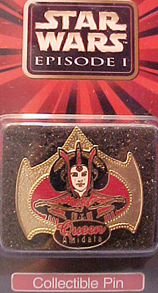 Star Wars Episode 1 Queen Amidala Cloisonne Collector Pin