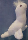 Precious Moments Tender Tail Bean Bag Plush White Seal - from the 1st Christmas Set of Mini Tender Tail Ornaments