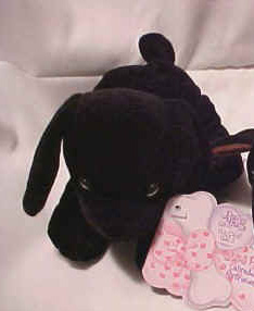 Precious Moments Plush Black Labrador Retriever Stuffed Animal