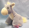 Precious Moments Tender Tail Bean Bag Plush Gray Donkey Horse - (from the Country Lane Series) Introduced Sept. '98 and Retired August '99