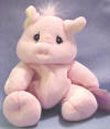 Precious Moments Tender Tail Bean Bag Plush Pink Pig - Introduced in August '97 and then quickly retired in Jan. '98.