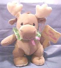 Clearance Sale on PRecious Moments Plush Moose and Reindeer