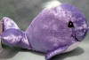 Precious Moments Tender Tail Bean Bag Plush Violet Whale - Enesco Atlanta Show Exclusive 7 1/2" long