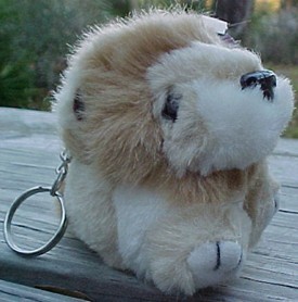 Puffkins Lion Keychains