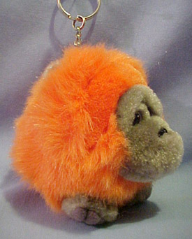 Puffkins Keychains in Gorillas, Monkeys and Orangutans, little bundles of love they are and all can hanging out with you.