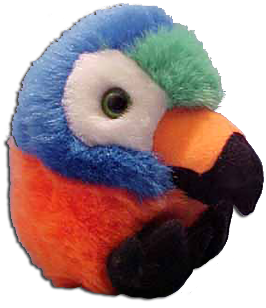 As they saying goes Birds of a Feather Flock together, well from Eagles to Macaws they are flocked here in Bean Bag Plush and Key Chains!