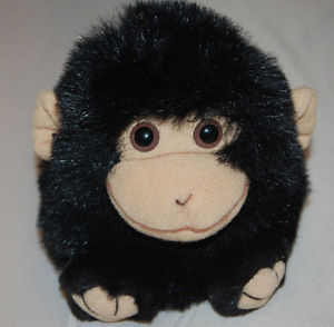 Puffkins stuffed toy gorillas, monkeys and organutans are adorable plush.