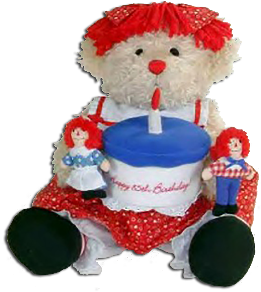 Limited Edition Raggedy Ann, Andy and Raggedy Bear Anniversary Editions are here. These well made rag dolls were made by Applause / Dakin.