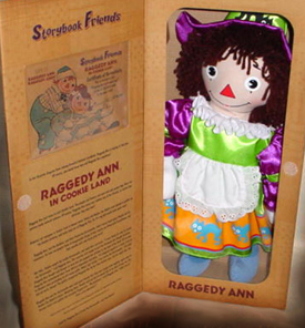 Limited Edition Raggedy Ann in Cookie Land Storybook Doll