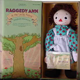 Storybook Doll #4 Limited Edition Raggedy Ann & The Lucky Penny