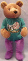 teddy bear image of Salvino's Bammer Ball Plush Teddy Bear Randy Johnson - Arizona #51